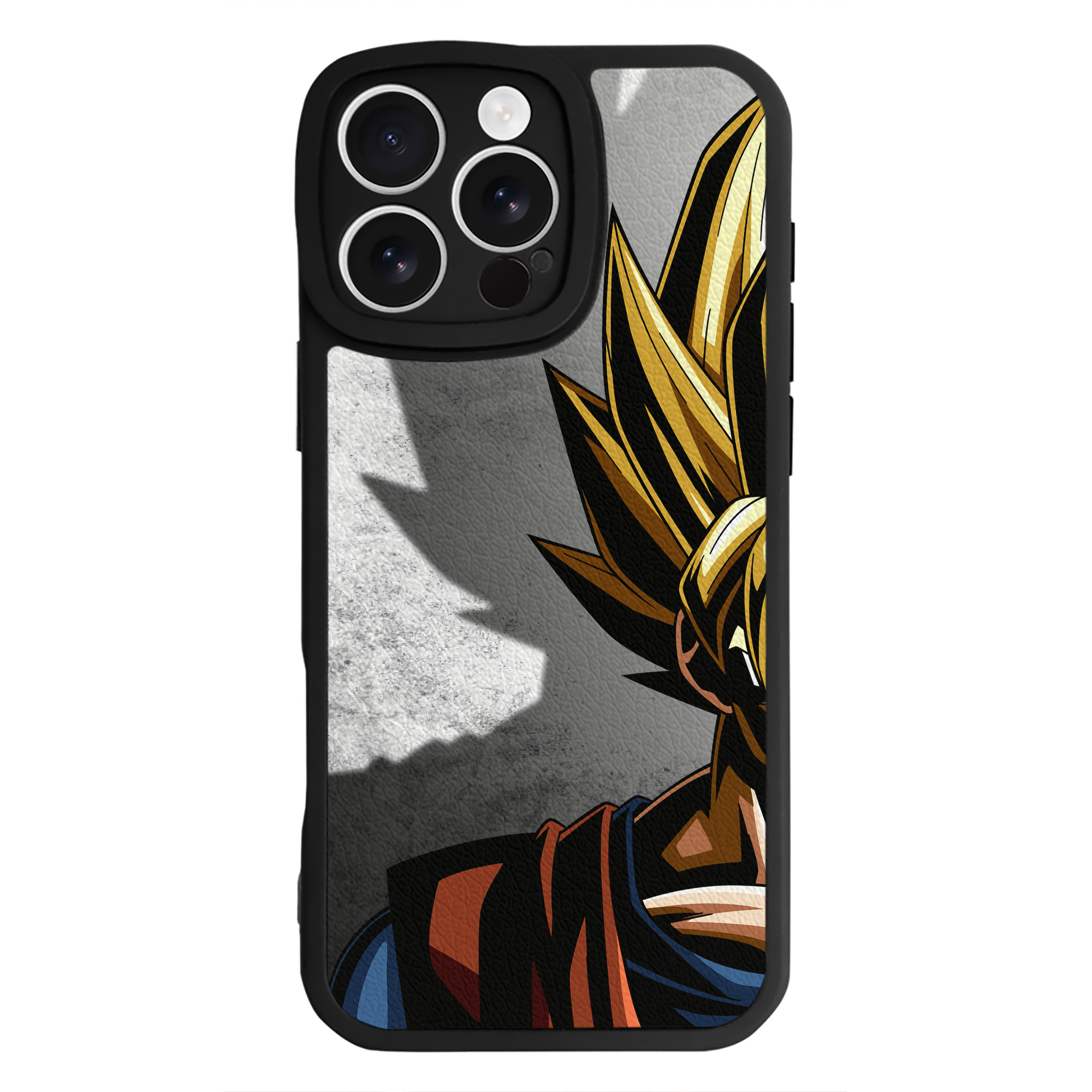 （画像用） ドラゴンボール DRAGON BALL 【iPhone 16シリーズ対応】シリコンスマホケース（レザー調） 材質：シリコン